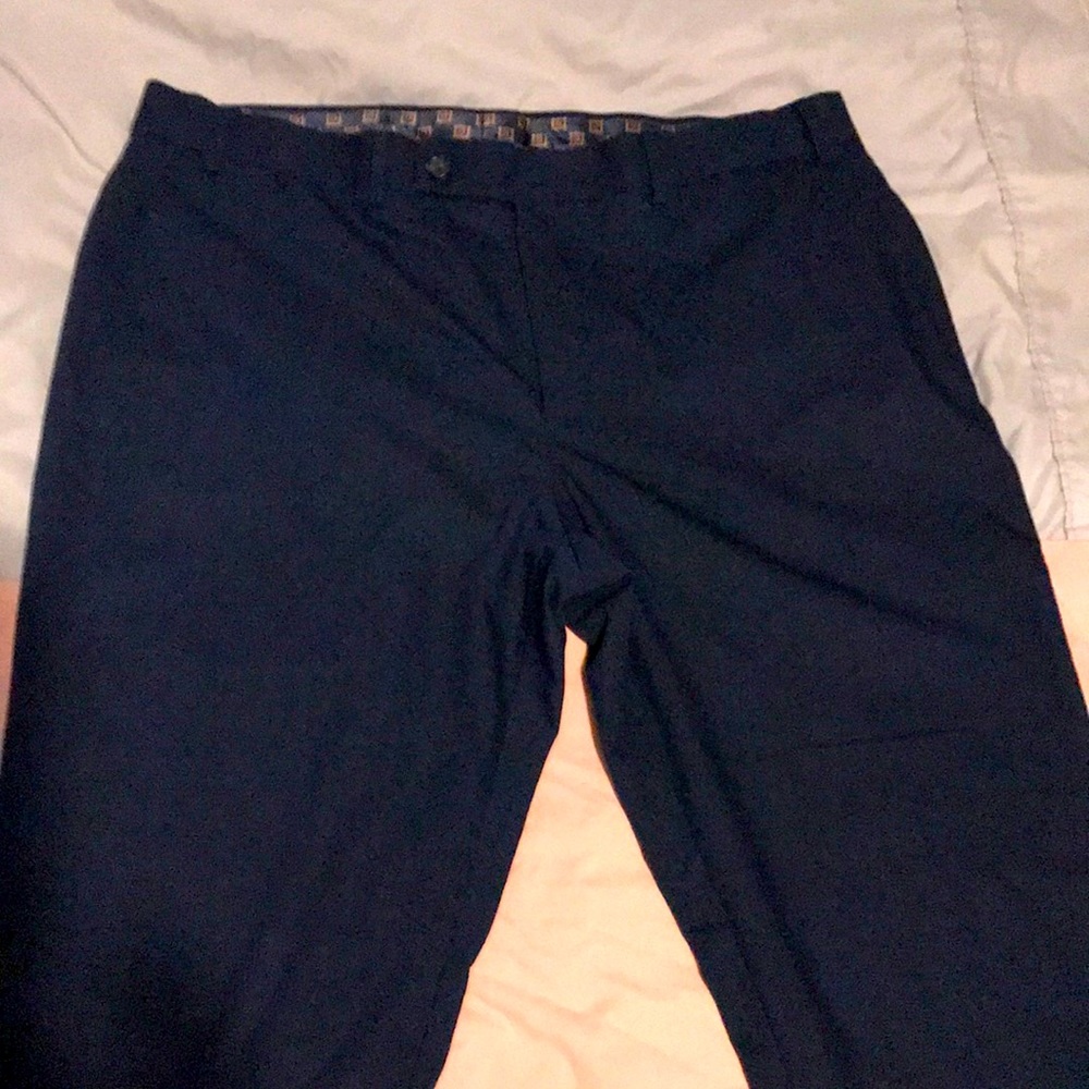 Mens Ralph Lauren navy blue slacks